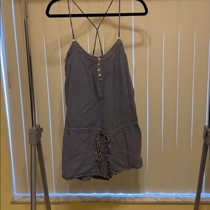 American Eagle racer back romper